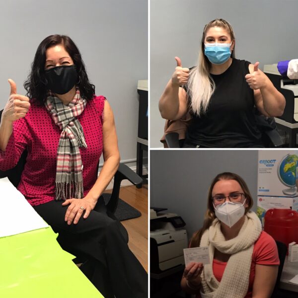 Vaccination Day at Women Aware